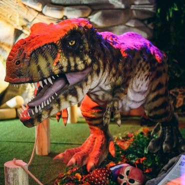 Tyrannosaurus - photo of an animatronic figure available