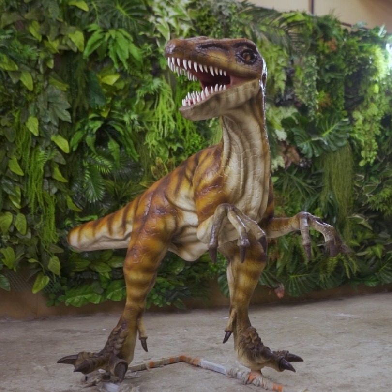 Velociraptor: foto della figura statica disponibile