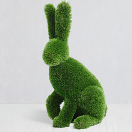 Hare topiary figure - photo