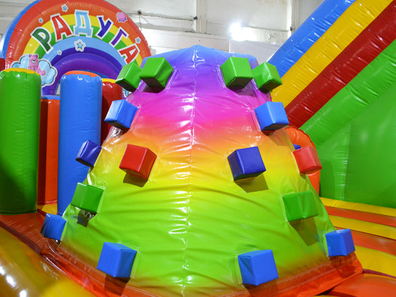 Inflatable obstacle courses photo