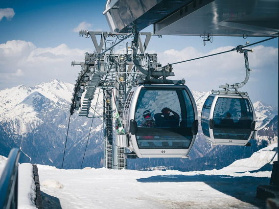 Gondola cable cars photo