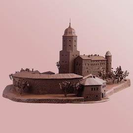 Modello del castello di Vyborg