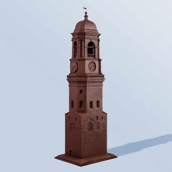 Модель Часовой башни фото