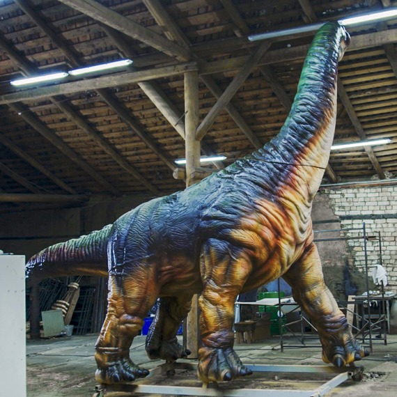 Брахіозавр статичний 9м фото